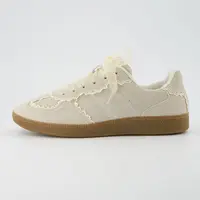 Cushionaire Belinda Lace Detail Casual Sneakers For Women | Elegant Ribbon Lace Up Summer Shoes | Classic Casual Sneakers For Everyday Outfits