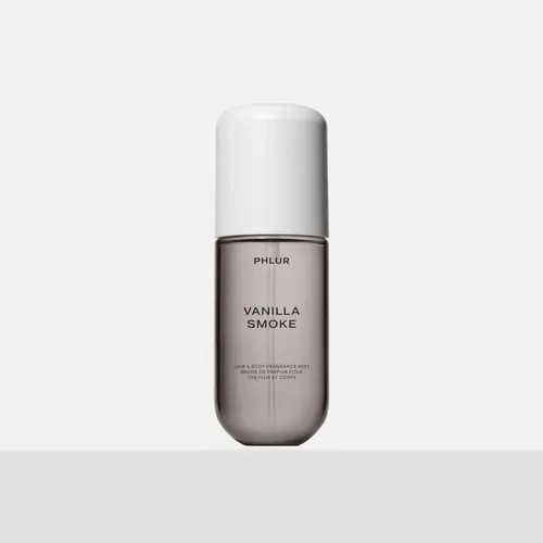 PHLUR Vanilla Smoke Body Mist - Travel Size Hair & Body Fragrance Mist with Cashmere Vanilla, Incense, Bergamot & Tonka Bean (3 fl oz)