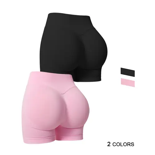 Women's High Waist Athletic Sports Shorts - Breathable Comfortable Yoga Shorts for Indoor & Outdoor Activities - Versatile Design for Active Women