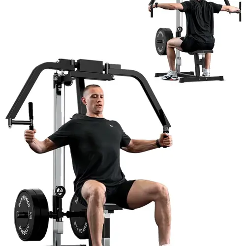 MIKOLO Chest Fly Machine, PEC Fly and Reverse Delt Machine, 400 lbs Upper Body Specialty Machine for Pectoral and Rear Deltoid with Band Pegs, Chest, Back, and Shoulder Training for Home Gym Adjustable Workout Equipment