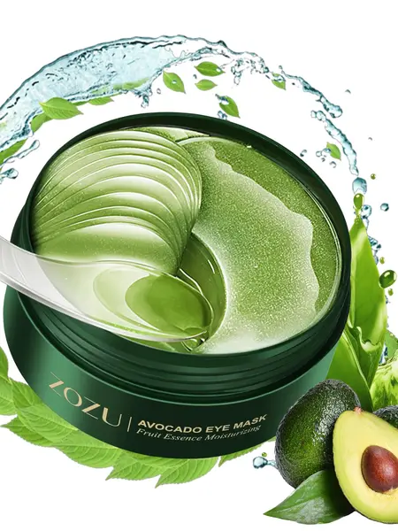 【Mother's Day gift】Avocado Moisturizing Eye bagMask,60pcs/set Under Eye Mask, Eye Care Product for Dark Eye Bags, Skin Care  Gift Moisturizer Hydrating Comfort