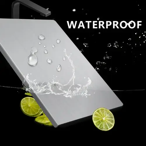 Stainless Steel Chopping Board, Non-slip Kitchen Chopping Board, Kitchen Cutting Board, Kitchen Accessories, Household Kitchen Gadgets #4th of july accessories,home essentials,sohochic