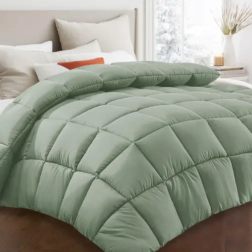 [DealsforYouDays]WeCharmer Fluffy Duvet Insert - Lightweight Super Fluffy Down Alternative Bedding, Breathable Microfiber Bed Set, All-Season Machine Washable Puffed Quilt Fiber Fill for Summer Vibes,summerwins