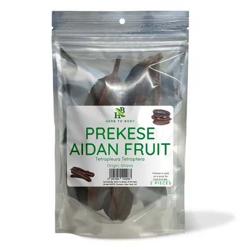 Prekese Aidan Fruit Whole Pods - 2 Pieces | Herbal Tea | Traditional African Herbal Tea | Herb To Body