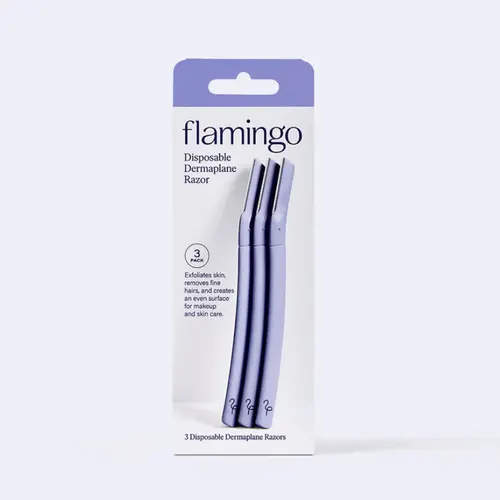 Disposable Dermaplane Razors 3 Pack - Hair Removal Precision Blade for Efficient and Convenient Use Cosmetic Body Care Peach Protective Smooth Wax