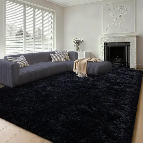【Moving Season】MUGORN Super Soft Large Living Room Carpet Plush Bedroom Rug Luxurious Modern Floor Rug, Plush Home Decoration Aesthetic Suitable for Boys' and Girls' Rooms, Soft Decor, Thick Plush Carpet, Bedroom Rug Mat