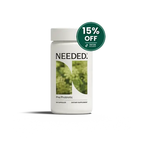 NEEDED. Prenatal Pre/Probiotic - 60 Capsules (1 Month Supply) - 30 Billion CFU Spore-Forming Probiotic Blend - Vaginal & Gut Health - Healthy Microbiome for Mother & Baby - Third-Party Tested - Pregnancy & Breastfeeding Safe