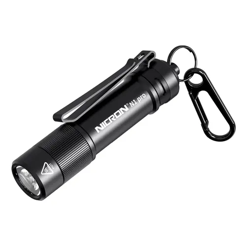 Summervibe NICRON N1pro EDC Flashlight, 1000 Lumens Rechargeable Flashlights, 6 Modes AA Pocket Flashlight Mini Size with Keychain for Camping, Home, and Emergencies
