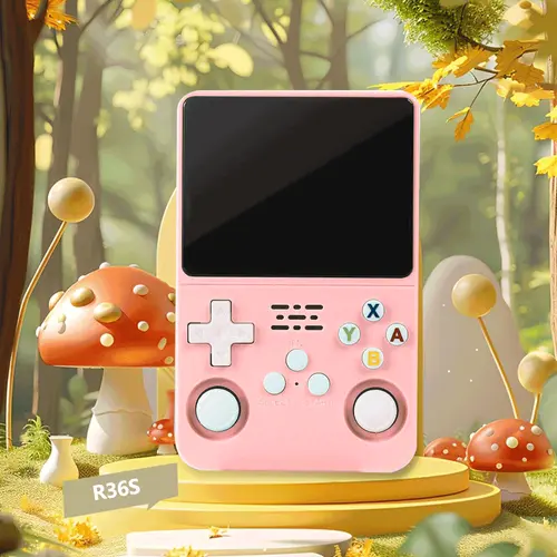 WUDS R36S Retro Handheld Console - 3.5-in HD Screen, 64GB, Plug-and-Play  Portable Console, Multiple Colors, Ideal for Men's Birthday Gift, Portable  Device with Built-in ,sohochic
