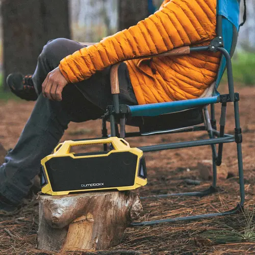 Bumpboxx Thump Compact Portable Audio Waterproof Speaker - IPX6 Water Resistant Bluetooth Party Speaker