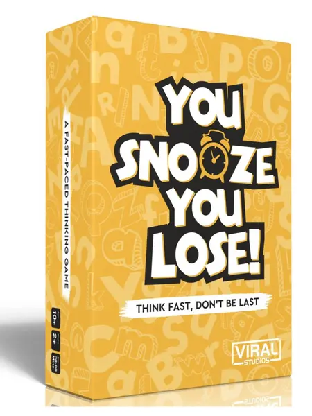 You Snooze You Lose - Fast Paced Party Card Game For All Ages