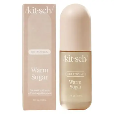 Warm Sugar Hair Perfume - Fresh Hair No Wash Spray – Kitsch Hair Perfume – Odor Eliminating Spray - Travel-Friendly Fragrance