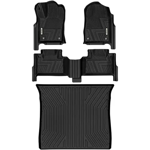 【toolupgrade】YITAMOTOR Upgraded Floor Mats Set for 2016-2021 Jeep Grand Cherokee / 2022-2023 Jeep Grand Cherokee WK (Non L)