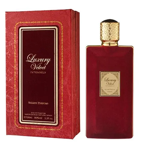 Women's Luxury Velvet Alcohol-Base Eau de Parfum (Edp Liquid Fragrance) - 3.3 fl oz (100ml), Hypoallergenic Floral Sweet Perfume, 60-Month Long-Lasting Signature Scent for Adults' Daily Wear, Contains Alcohol Beauty Product Single Item,sohochic