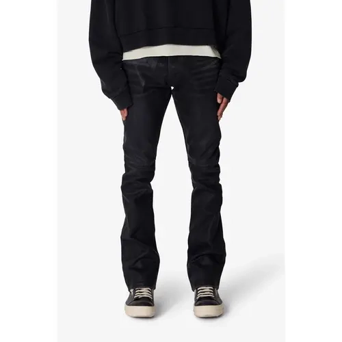 mnml B729 Waxed Denim - Black