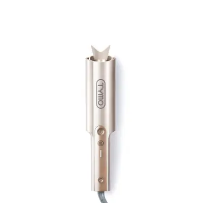 TYMO CURLPRO PLUS - Upgraded Automatic Rotating 1-Inch Ceramic Long-Barrel Curling Iron for Long Hair, Negative Ion Technology for Flawless Curls, Gift Box Ready Adjustable Temp, Swivel Cord Dual Heaters for Beachy Waves Summer Vibes,dorm essentials toolu