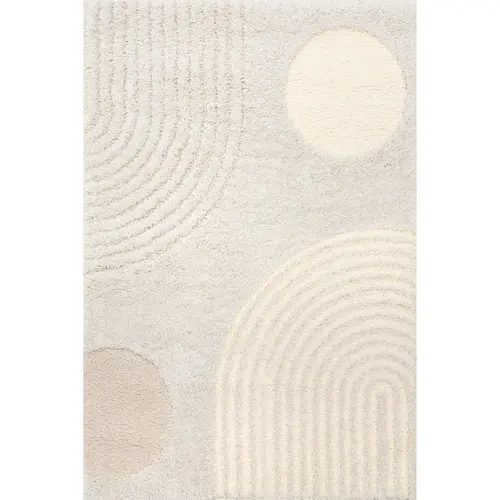 Nuloom Gloria Abstract Shag Area Rug, Cozy 1.85" Thick Piece for Bedroom Decor, Living Room Decor, Cool Rugs & Apartment Accessories