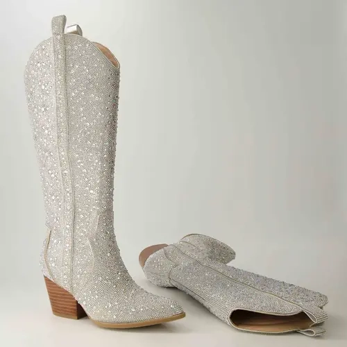 Cushionaire Women's Caress Tall Western Boot - Stylish Cowgirl Boots