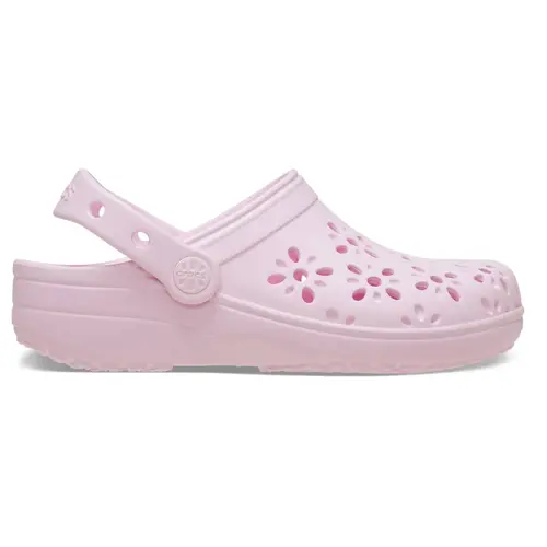 Crocs Kids Classic Floral Cut-Out Clogs