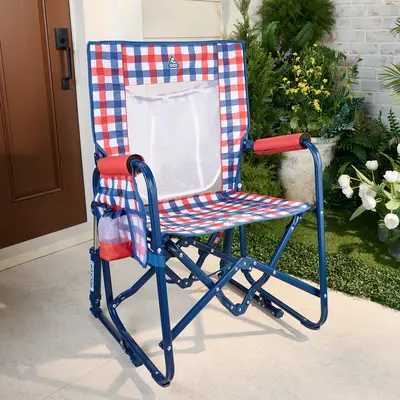 GCI Outdoor Pack Away Portable Rocking Chair Fathersdaygift Campchair