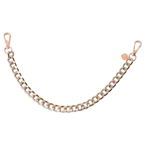 Chunky Gold-Tone Aluminum Bag Chain | 18" Versatile Handle &  Decor