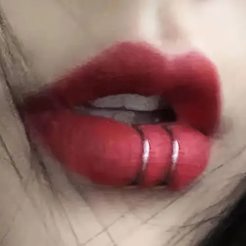 Women's 4pcs Geometric Lip Piercing Jewelry - Hypoallergenic Alloy Fake Piercing Accessories, Glamorous Hypoallergenic Wear, Valentine Gift Set for Parties, Accessories for Women,sohochic