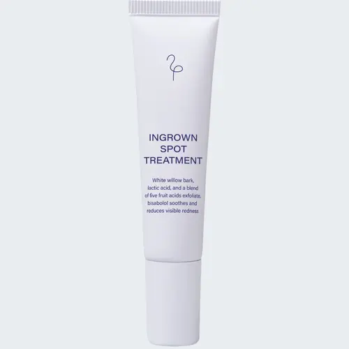 Flamingo Ingrown Spot Treatment Collagen Peptide Smooth Skin Brightening Serum with Lactic Acid & Hyaluronic Acid for Daily Exfoliation
