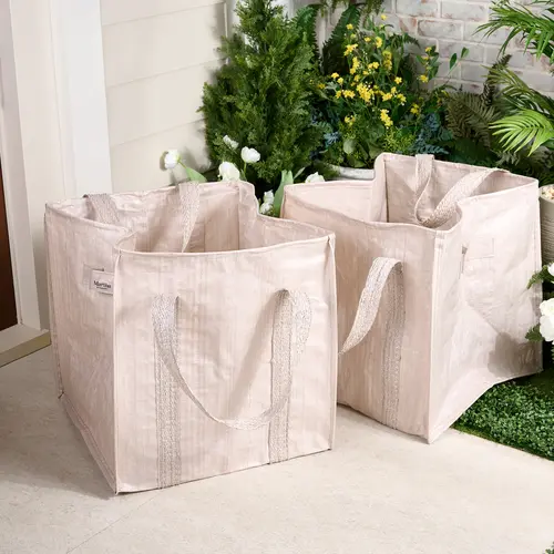 Martha Stewart Set of 2 Reusable Outdoor Leaf Bags