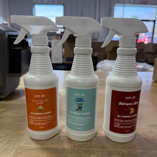 SCENT SZN Fragranced Household All-Purpose Cleaner, Infused with Vanilla, Wood, and Coconut Scents for Home Care