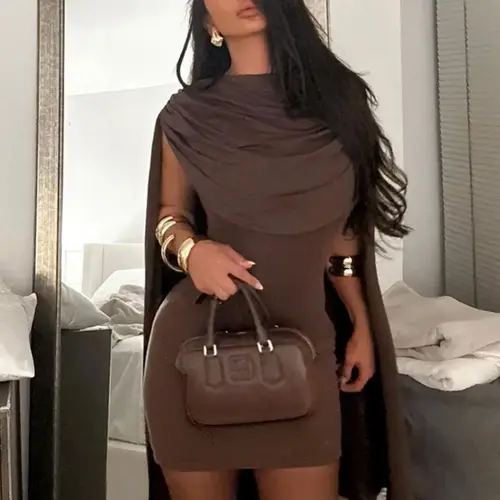 Women's Plain  Dress, Elegant Sleeveless Short Dress for Party Club Dating Wear, Ladies Summer Clothes