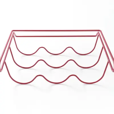 Cella Hanging 3-Bottle Wire Wine Rack