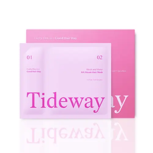 【Pack of 3】Tideway Sleek and Shine 3X Keratin Hair Treatment, 5D Hyaluronic Acid Steam Hair Mask, Restore Moisture and Repair Damaged Hair, 3 PCS Combo Pack, Perfect Present for Man Woman tiktokshopbacktoschool