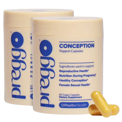 PREGGO - Conception Support Capsule - 2 Bottle