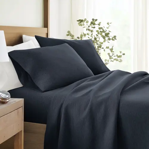100% Cotton Jersey Knit 4-Piece Sheet Set