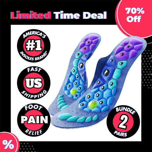 Akusoli 2-Pair Heavy Duty Arch Support Insoles for Men and Women, Shock-Absorbing Work Boot and Running Shoe Inserts for Standing, perfect for users over 220 lbs, reduce plantar fasciitis pain