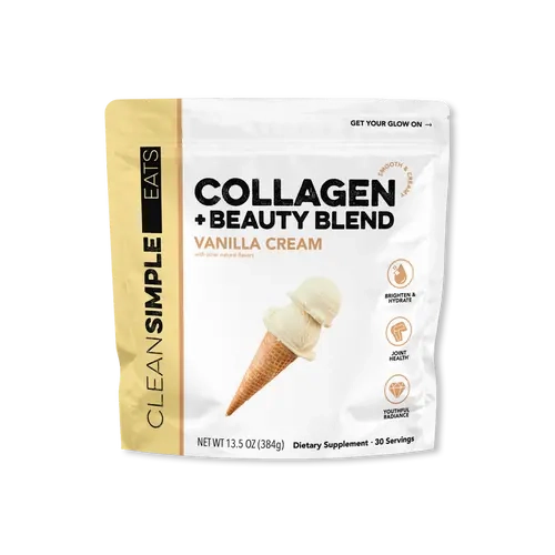Collagen + Beauty Blend: Vanilla Cream (30 Serving)