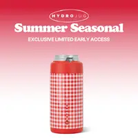 HydroJug Can Cooler - Insulated Can Cooler Cup - Stainless Steel Can Holder with Non-Slip Rubber Base - Dishwasher Safe Tumbler
