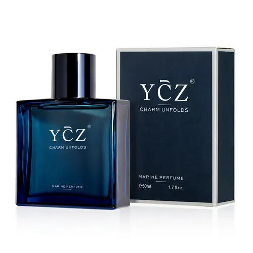 [YCZ] Midnight Marine Eau de Parfum 3.4/1.7 fl oz | Aromatic Marine Fragrance for Men, Magnetic & Sensual, Long-Lasting for Dates and Everyday Wear, Inspired by the Effortless Attraction That Naturally Draws People Closer,sohochic