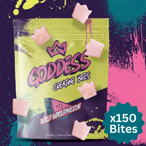Primal Queen Goddess Creatine Bites | 30 Servings, Lean Muscle Booster and Cognitive Support For Women
