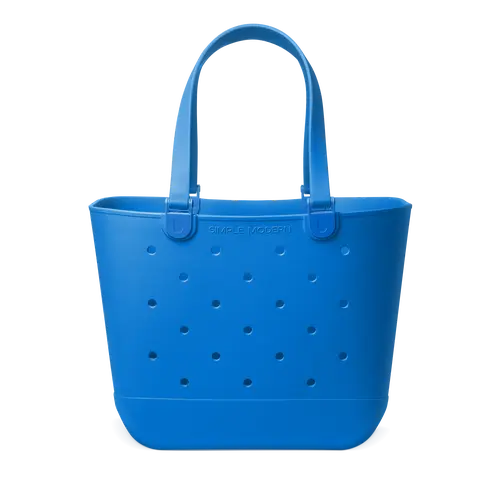 Simple Modern Extra-Large Getaway Beach Bag - Rubber Picnic Tote XL