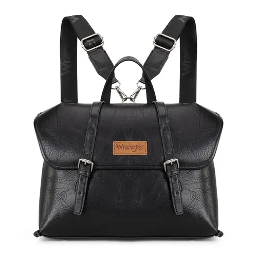 Wrangler Convertible Backpack for Women Laptop Briefcase Messenger Bag Stylish Daypacks Retro Flap Shoulder Bag for Work Travel