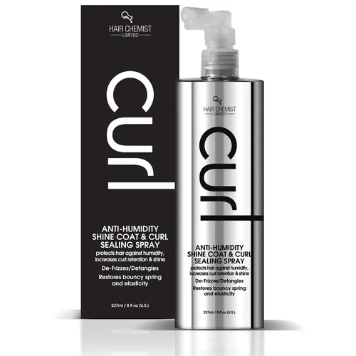 Hair Chemist CURL Anti Humidity Shine Coat & Curl Sealing Spray 8 oz.