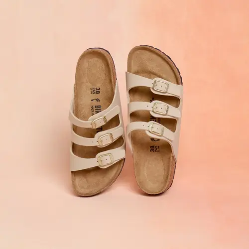 Birkenstock Three-Strap Comfort Footbed Slide Sandal - Florida