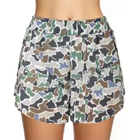 New ladies camouflage comfortable casual sports fashion high-waisted shorts#Summervibes