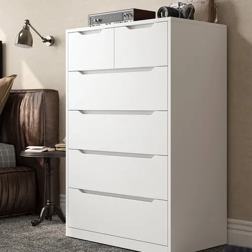 Raybee]5/6/10 Drawer Dresser for Bedroom, Wide Chest of Drawers, Wood Storage Dresser for Bedroom, Closet, Hallway