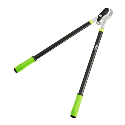 【toolupgrade】VEVOR 32-inch Garden Anvil Loppers, Heavy-Duty Limb Branch Cutter with 4-point Lever Drive Alloy Steel Blade, 2-in Cut Capacity, Soft Rubber Ergo Grip Comfy Hold Handles for Less Hand Fatigue, Trim Fruit Trees with Ease