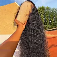 Bling Hair Deep Wave HD Lace front 13x6 13x4 Kinky Curly Human Hair Wigs Transparent Lace Frontal Wig PrePlucked Glueless 180 Density Wigs For Women with Baby Hair #sohochic