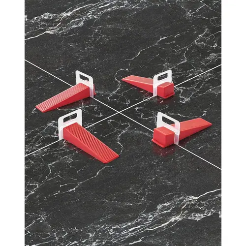 【Back to School】VEVOR Tile Leveling System Clips, 2200PCS 1/16 inch (1.5mm) Polypropylene Masonry Tools, Efficient Operation Wall/Floor Tiles Installation Set, Bathroom Home Repair Flooring Wall Spacer PP Base