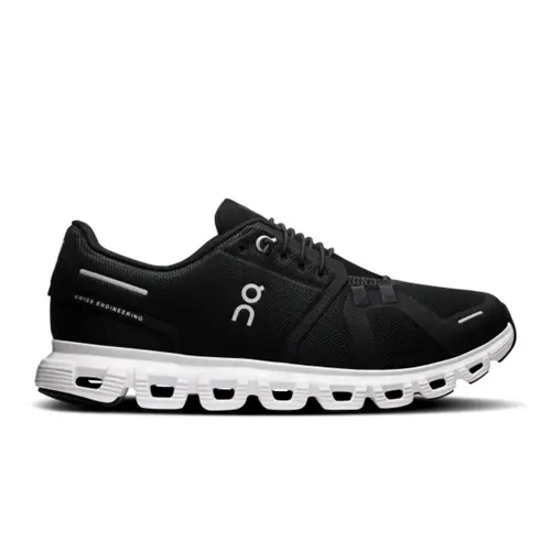 On Running Cloud 6 Black White 3WF10060299 Women's Fashion Shoes New
