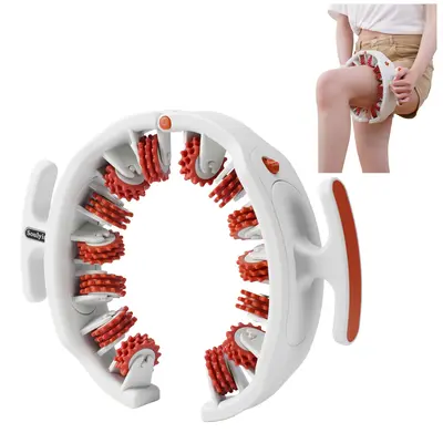 Soulyis Cellulite Manual Push-Pull Roller - Thigh, Calf, Waist Push-Pull Tool - Deep Tissue Pain Relief, Body Sculpting, Anti-Inflammation and Fast Recovery, Pilates Equipment,sohochic